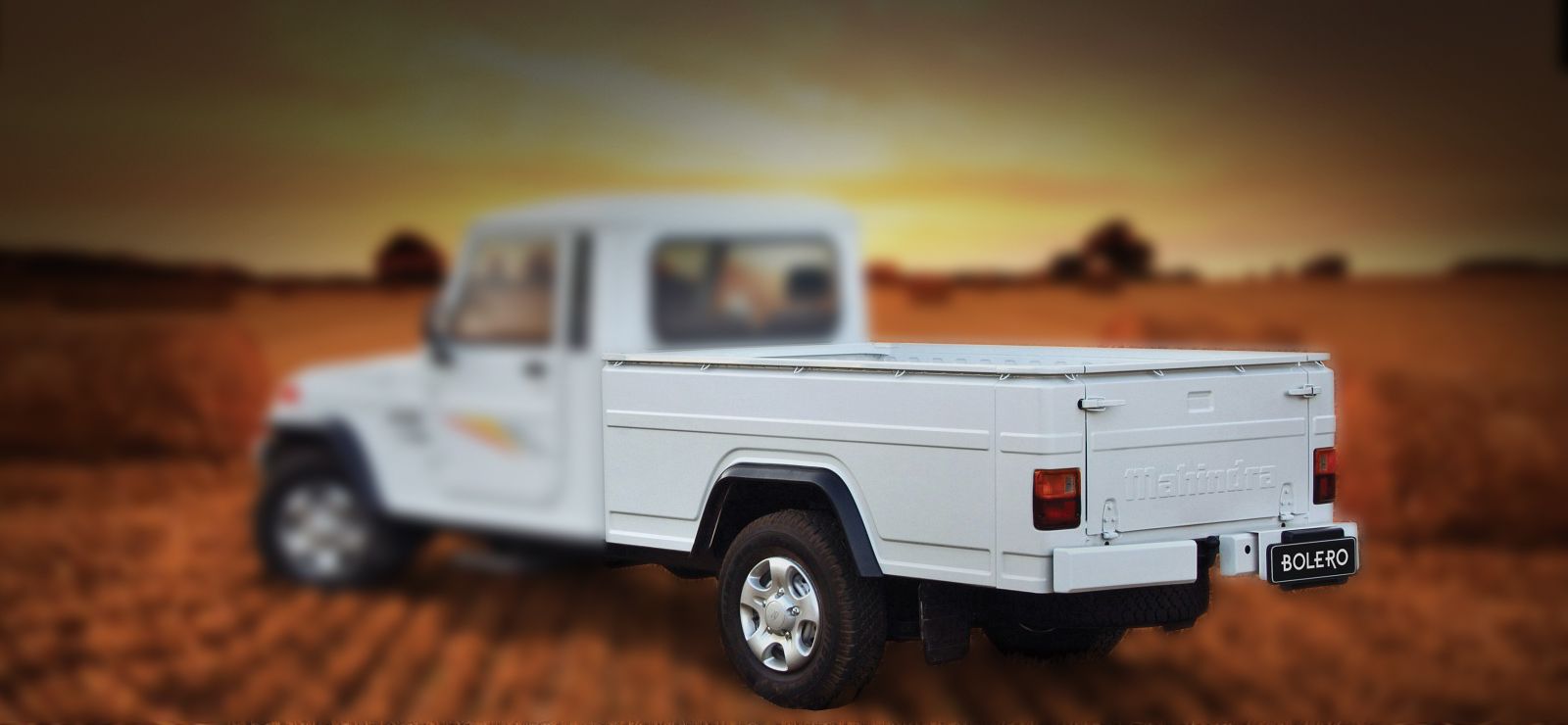 Mahindra Bolero cargo body built by Trikaya