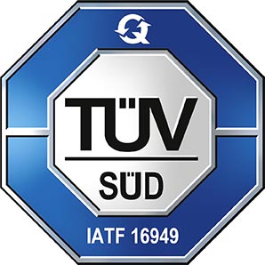 IATF 16949:2016 certification mark, TÜV SÜD