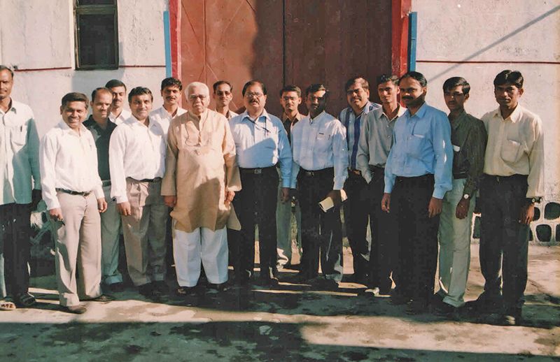 The team on the Nashik shop floor
